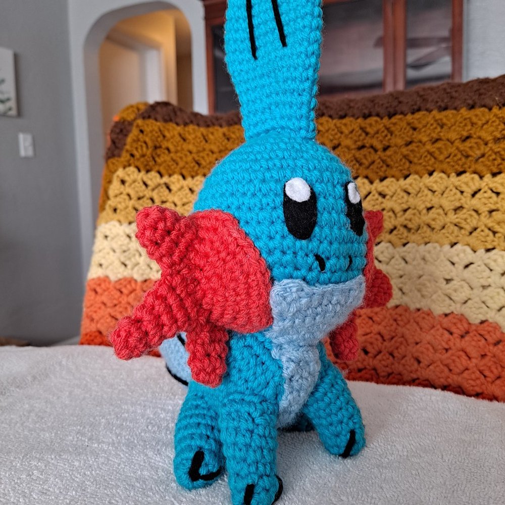 Pokemon Mudkip Amigurumi (Crochet Toy)